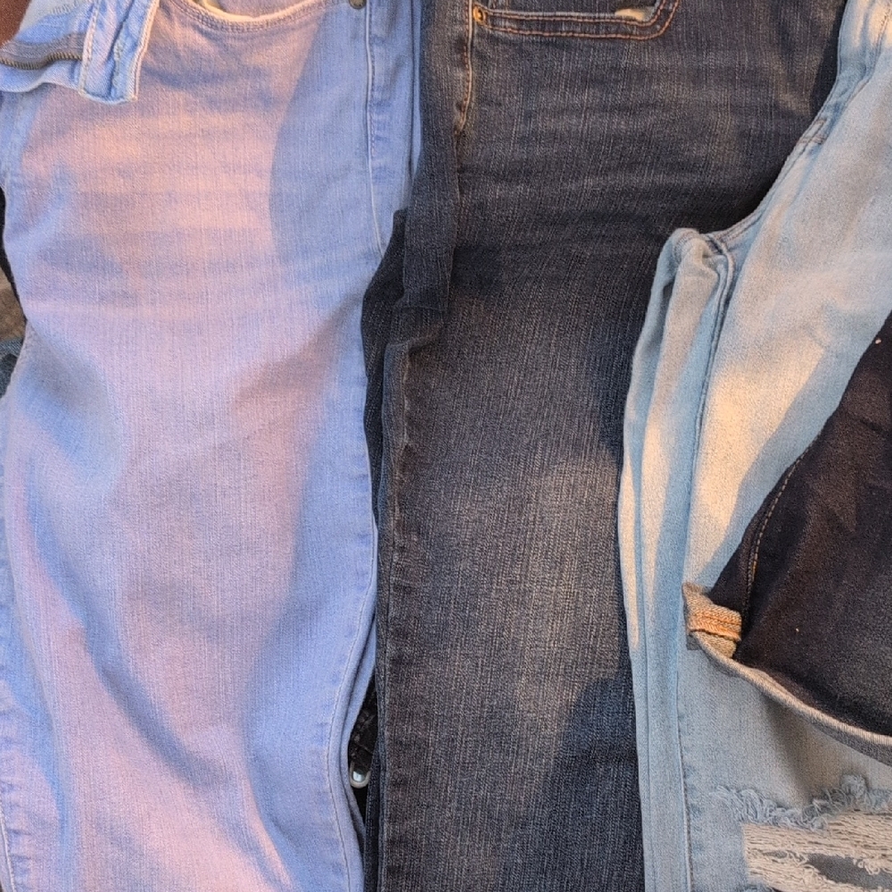 Stylish Women's Jeans Collection - Blue and Gray
